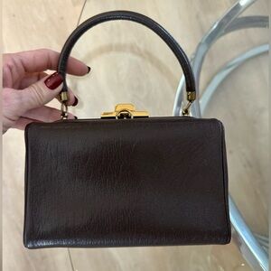 Koret Seal skin Vintage MCM small Handbag